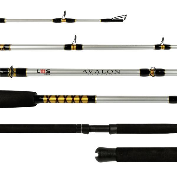 Explore novos horizontes na pesca com esta vara projetada para desafiar os gigantes dos mares. A Avalon é construída com um corpo sólido de Fiberglass, garantindo uma resistência excepcional à tração, flexão e impacto, esta vara é o parceiro ideal para suas aventuras aquáticas mais exigentes.