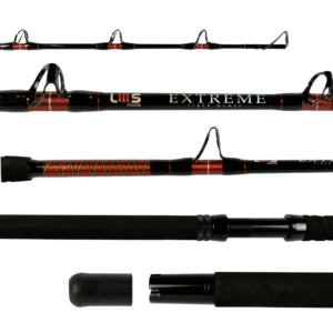 Com um design robusto e pensado para performance superior, a vara extreme é essencial para pescadores que buscam durabilidade e eficiência. Equipada com um Butt Cap em Alumínio para conforto ergonômico durante horas de pesca, um Reel Seat em Alumínio Reforçado com Dupla Porca para travamento mais seguro da carretilha.