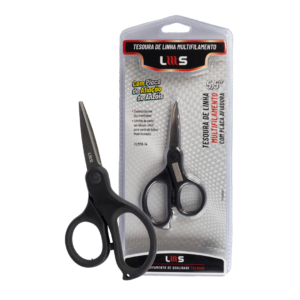 Vara Lumis - Tesoura Multifilamento 5,5" com Placa Afiadora