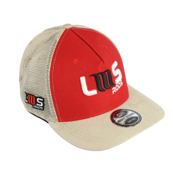 BONÉ LMS RODSVERMELHO BEGE