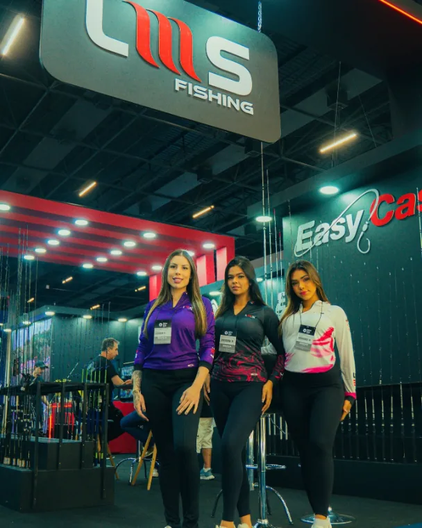 Pesca esportiva com LMS Rods