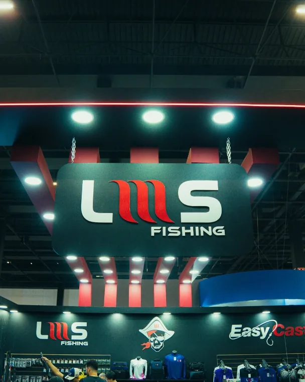 Pesca esportiva com LMS Rods